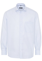ETERNA LANGE MOUW OVERHEMD COMFORT FIT COOL SHIRT TWILL BLAUW UNI