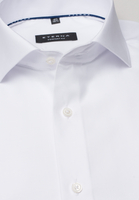 ETERNA LANGE MOUW OVERHEMD COMFORT FIT COOL SHIRT TWILL WIT UNI
