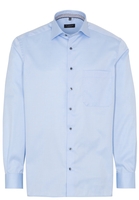 ETERNA LANGE MOUW OVERHEMD COMFORT FIT COVER SHIRT TWILL LICHTBLAUW