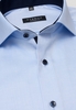 ETERNA LANGE MOUW OVERHEMD COMFORT FIT COVER SHIRT TWILL LICHTBLAUW