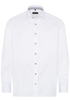 ETERNA LANGE MOUW OVERHEMD COMFORT FIT COVER SHIRT TWILL WIT UNI