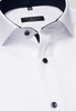 ETERNA LANGE MOUW OVERHEMD COMFORT FIT COVER SHIRT TWILL WIT UNI