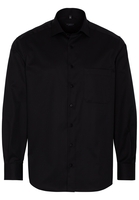 ETERNA LANGE MOUW OVERHEMD COMFORT FIT COVER SHIRT TWILL ZWART UNI