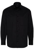 ETERNA LANGE MOUW OVERHEMD COMFORT FIT COVER SHIRT TWILL ZWART UNI