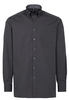 ETERNA LANGE MOUW OVERHEMD COMFORT FIT FIL À FIL ANTRACIET UNI