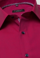 ETERNA LANGE MOUW OVERHEMD COMFORT FIT FIL À FIL ROOD UNI