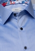ETERNA LANGE MOUW OVERHEMD COMFORT FIT GENTLE SHIRT TWILL BLAUW UNI