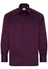 ETERNA LANGE MOUW OVERHEMD COMFORT FIT GENTLE SHIRT TWILL BORDEAUX UNI