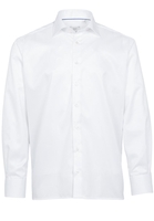 ETERNA LANGE MOUW OVERHEMD COMFORT FIT GENTLE SHIRT TWILL WIT UNI