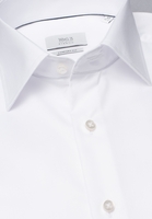ETERNA LANGE MOUW OVERHEMD COMFORT FIT GENTLE SHIRT TWILL WIT UNI