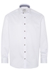 ETERNA LANGE MOUW OVERHEMD COMFORT FIT GENTLE SHIRT TWILL WIT UNI