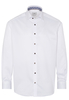 ETERNA LANGE MOUW OVERHEMD COMFORT FIT GENTLE SHIRT TWILL WIT UNI