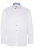 ETERNA LANGE MOUW OVERHEMD COMFORT FIT GENTLE SHIRT TWILL WIT UNI