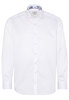 ETERNA LANGE MOUW OVERHEMD COMFORT FIT GENTLE SHIRT TWILL WIT UNI