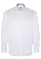 ETERNA LANGE MOUW OVERHEMD COMFORT FIT GENTLE SHIRT TWILL WIT UNI