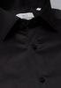 ETERNA LANGE MOUW OVERHEMD COMFORT FIT GENTLE SHIRT TWILL ZWART UNI