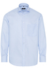ETERNA LANGE MOUW OVERHEMD COMFORT FIT KETTLANCÈ LICHT BLAUW / WIT MET