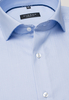 ETERNA LANGE MOUW OVERHEMD COMFORT FIT KETTLANCÈ LICHT BLAUW / WIT MET