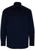 ETERNA LANGE MOUW OVERHEMD COMFORT FIT KETTLANCÈ MARINEBLAUW MET
