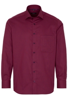 ETERNA LANGE MOUW OVERHEMD COMFORT FIT KETTLANCÈ ROOD MET RELIËF
