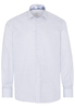 ETERNA LANGE MOUW OVERHEMD COMFORT FIT OXFORD BLAUW/WIT GERUIT