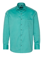 ETERNA LANGE MOUW OVERHEMD COMFORT FIT OXFORD TURKOOIS UNI