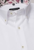 ETERNA LANGE MOUW OVERHEMD COMFORT FIT OXFORD WIT UNI