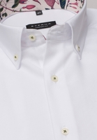 ETERNA LANGE MOUW OVERHEMD COMFORT FIT OXFORD WIT UNI