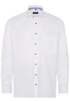 ETERNA LANGE MOUW OVERHEMD COMFORT FIT OXFORD WIT UNI