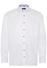 ETERNA LANGE MOUW OVERHEMD COMFORT FIT OXFORD WIT UNI