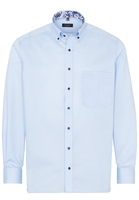 ETERNA LANGE MOUW OVERHEMD COMFORT FIT PINPOINT BLAUW UNI