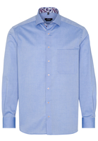 ETERNA LANGE MOUW OVERHEMD COMFORT FIT PINPOINT BLAUW UNI