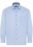 ETERNA LANGE MOUW OVERHEMD COMFORT FIT PINPOINT LICHTBLAUW UNI