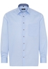 ETERNA LANGE MOUW OVERHEMD COMFORT FIT PINPOINT LICHTBLAUW UNI