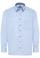 ETERNA LANGE MOUW OVERHEMD COMFORT FIT PINPOINT LICHTBLAUW UNI