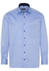 ETERNA LANGE MOUW OVERHEMD COMFORT FIT PINPOINT MEDIUM BLAUW UNI