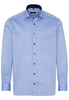 ETERNA LANGE MOUW OVERHEMD COMFORT FIT PINPOINT MEDIUM BLAUW UNI