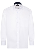 ETERNA LANGE MOUW OVERHEMD COMFORT FIT PINPOINT WIT UNI