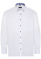 ETERNA LANGE MOUW OVERHEMD COMFORT FIT PINPOINT WIT UNI