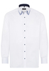 ETERNA LANGE MOUW OVERHEMD COMFORT FIT PINPOINT WIT UNI