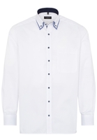 ETERNA LANGE MOUW OVERHEMD COMFORT FIT PINPOINT WIT UNI