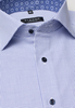 ETERNA LANGE MOUW OVERHEMD COMFORT FIT POPELINE BLAUW GERUIT
