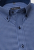 ETERNA LANGE MOUW OVERHEMD COMFORT FIT POPELINE LICHTBLAUW / MARINE