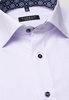 ETERNA LANGE MOUW OVERHEMD COMFORT FIT POPELINE PURPER GERUIT