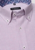 ETERNA LANGE MOUW OVERHEMD COMFORT FIT POPELINE ROZE GERUIT