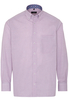 ETERNA LANGE MOUW OVERHEMD COMFORT FIT POPELINE ROZE GERUIT