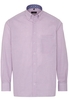 ETERNA LANGE MOUW OVERHEMD COMFORT FIT POPELINE ROZE GERUIT