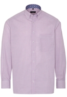 ETERNA LANGE MOUW OVERHEMD COMFORT FIT POPELINE ROZE GERUIT