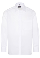 ETERNA LANGE MOUW OVERHEMD COMFORT FIT POPELINE WIT UNI