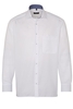 ETERNA LANGE MOUW OVERHEMD COMFORT FIT POPELINE WIT UNI